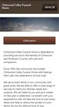 Mobile Screenshot of clintwoodfuneralhome.com